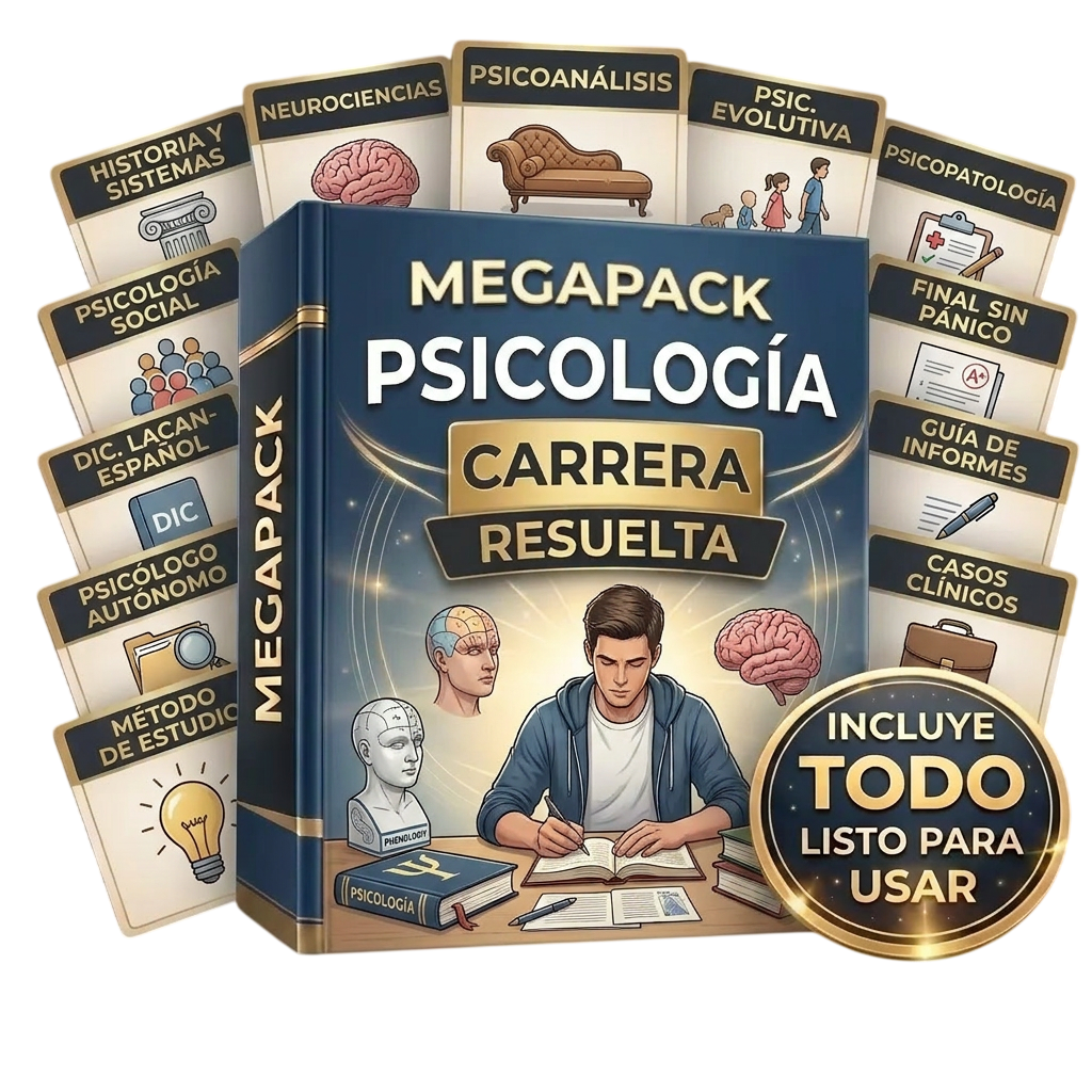 MegaPack Psicologia: Carrera Resuelta + Master Psicologia