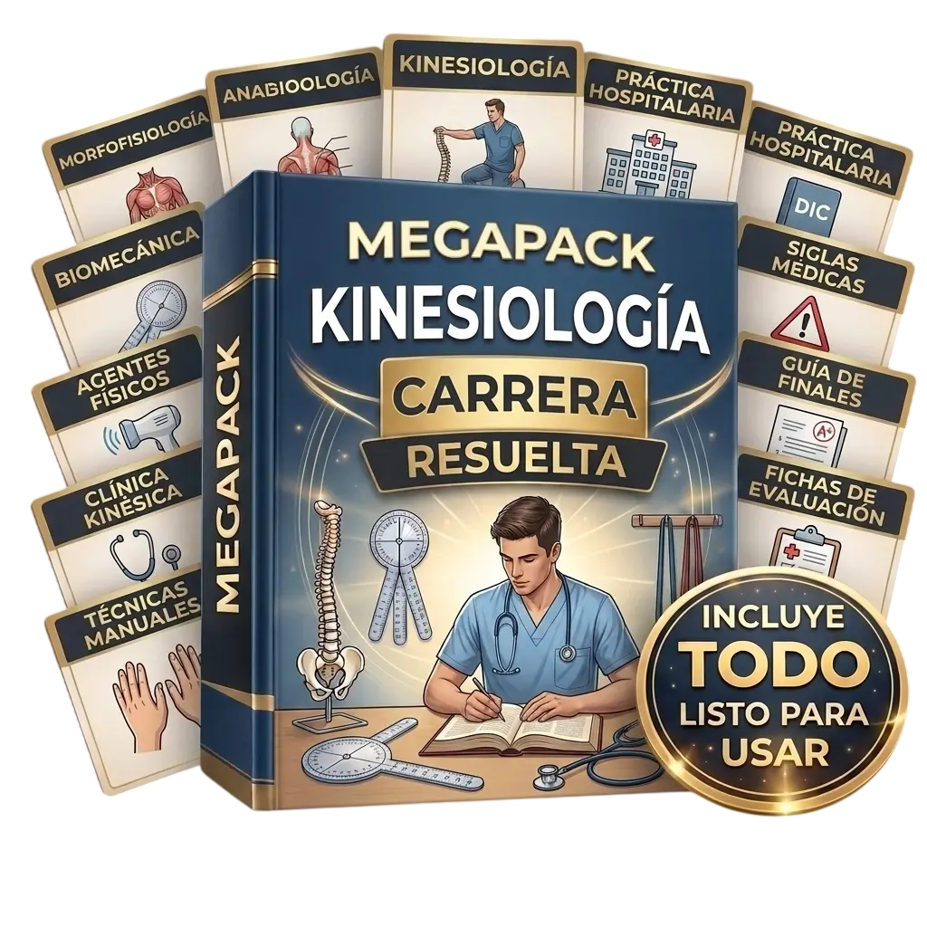 MegaPack Kinesiologia: Carrera Resuelta