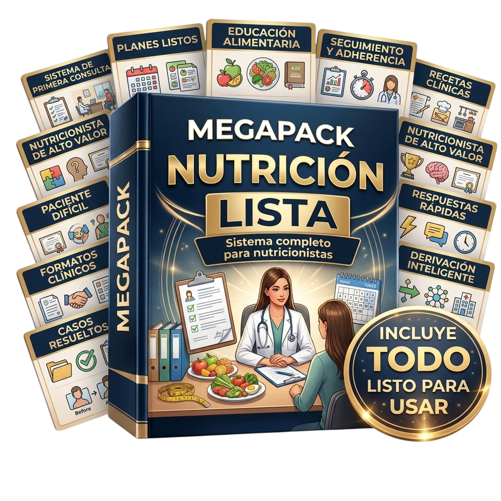 MegaPack Nutricion Consultorio Profesional